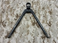 実物官給品 M249 minimi ミニミ  Improved Bipod  スチールバイポッド 放出品