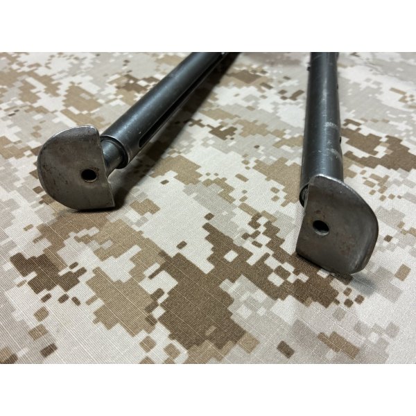 画像10: 実物官給品 M249 minimi ミニミ  Improved Bipod  スチールバイポッド 放出品