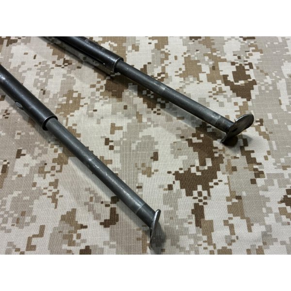 画像9: 実物官給品 M249 minimi ミニミ  Improved Bipod  スチールバイポッド 放出品