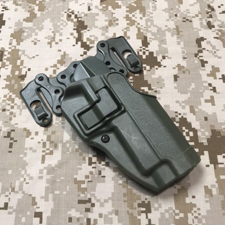 実物 Bhi Cqcホルスター Sig P2 226 Od 旧型モデル Black Line