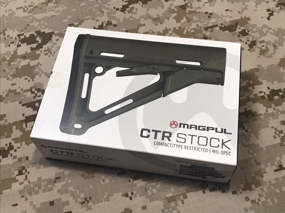 MAGPUL マグプル CTR カービンストック ODG Mil-spec - BLACK LINE