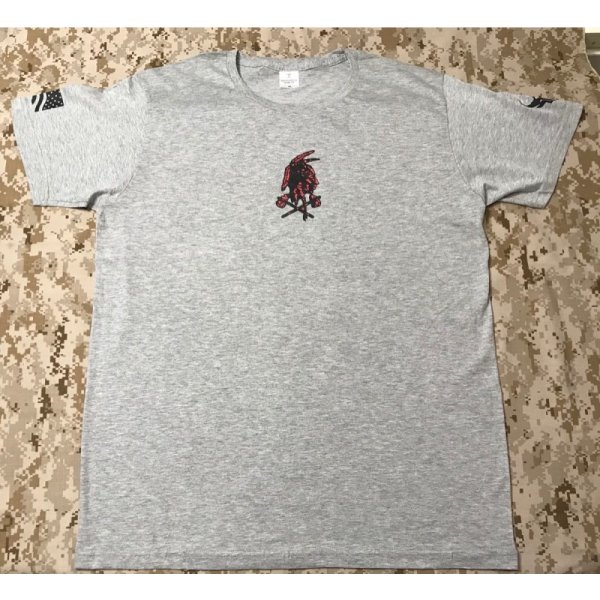 画像6: DEVGRU Tシャツ type2  GRAY/BLACK (6)