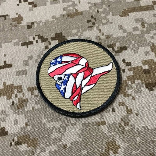 画像1: MADE IN USA  実物 SEALteam1 刺繍パッチ （17） (1)