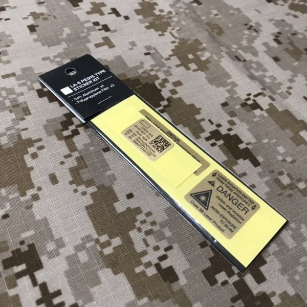 画像1: LA-5/PEQ-15 TYPE カスタムステッカーキット (1)