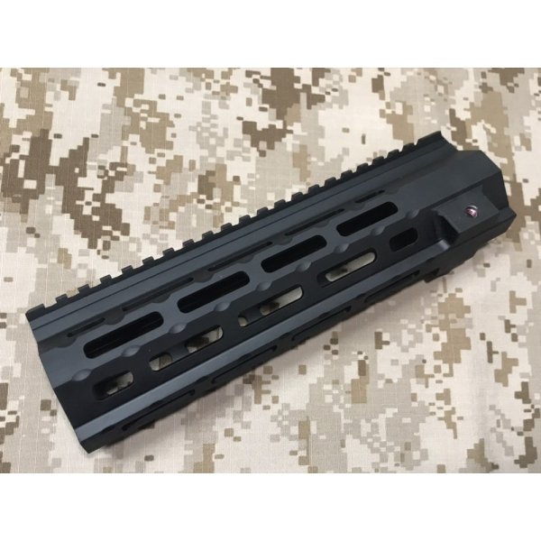 実物 MIDWEST HK416/MR556 ハンドガード M-LOK 9インチ - BLACK LINE