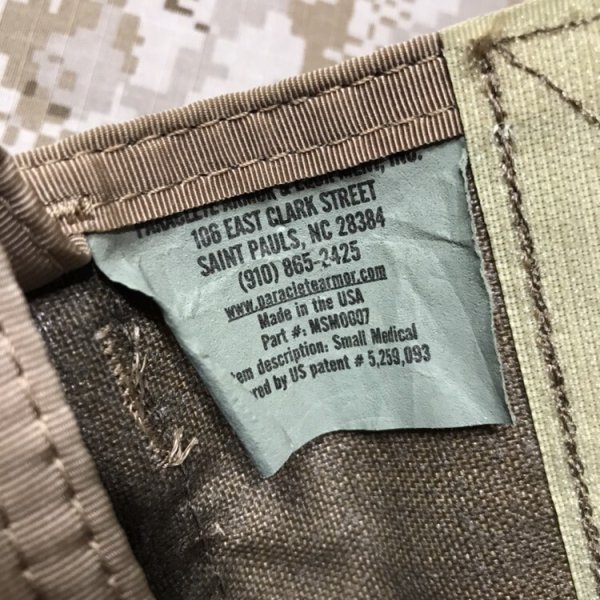 画像5: オールド 実物 paraclete コヨーテポーチ 3点セット pre-MSA (5)