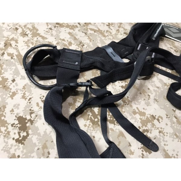 画像4: 実物 ブラックダイヤモンド ALPINE BOD シットハーネス 黒 XL (4)