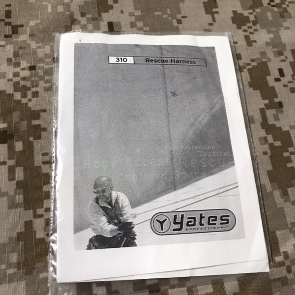 画像7: 実物 YATES イェーツ 310レスキューハーネス セット 黒 XL (7)