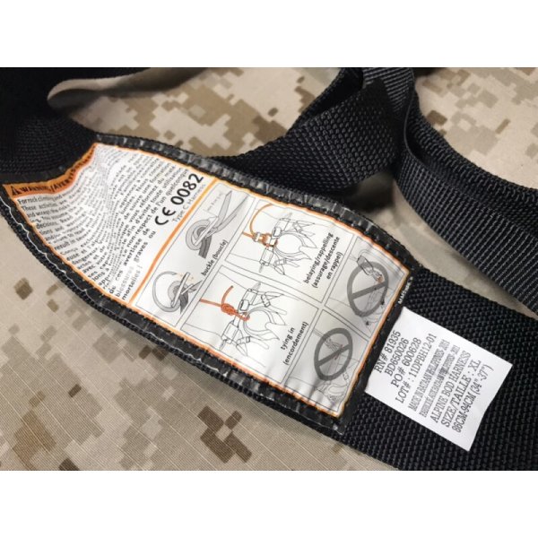 画像6: 実物 ブラックダイヤモンド ALPINE BOD シットハーネス 黒 XL (6)