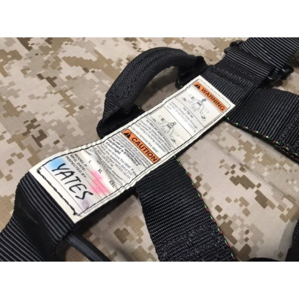 画像6: 実物 YATES イェーツ 310レスキューハーネス セット 黒 XL (6)