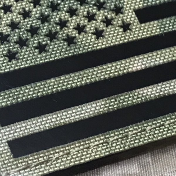 画像4: T.P.LABO マルチカム 星条旗 IR フラッグパッチ (正向き/逆向き) (4)