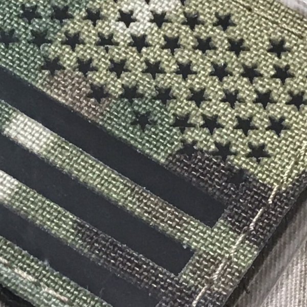 画像5: T.P.LABO マルチカム 星条旗 IR フラッグパッチ (正向き/逆向き) (5)