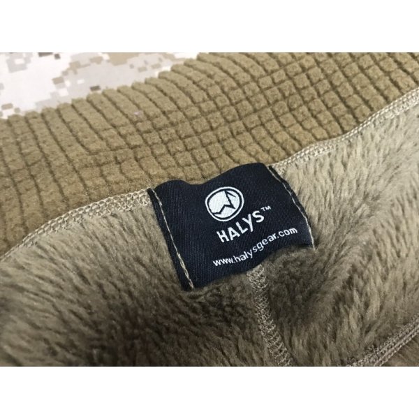 実物放出品 Halys PCU block1 L3 フリースジャケット コヨーテ