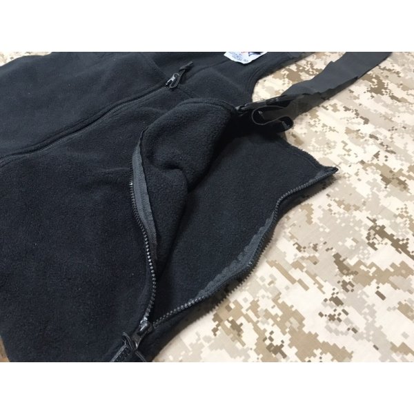 画像4: 米軍放出品 ECWCS ポーラテック フリースパンツ黒 美USED  LARGE-SHORT/REG (4)