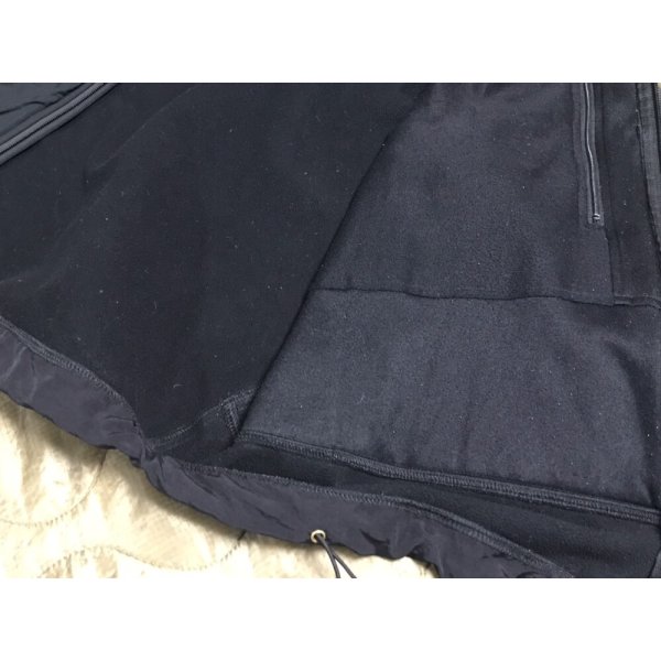 画像15: オールド 実物 BEYOND ソフトシェルジャケット 黒 USED Lサイズ (15)