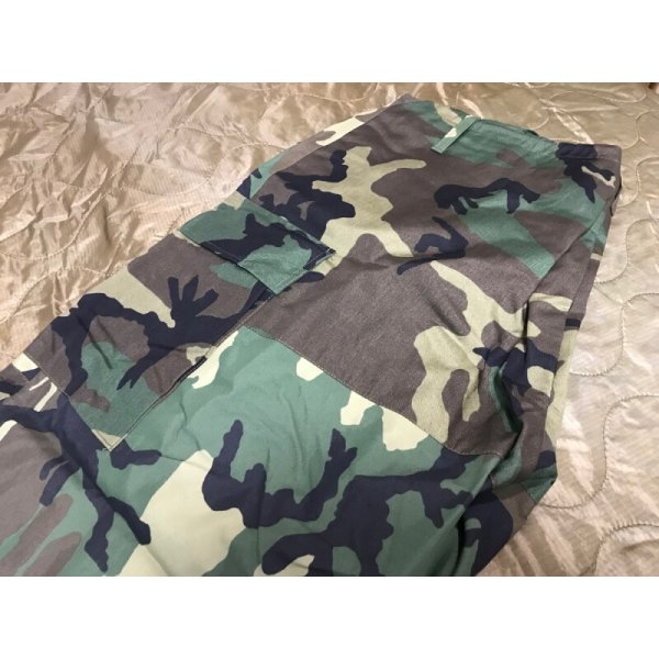 画像9: 米軍 実物官給品 ECWCS ゴアテックスパンツ ウッドランド 美UESD XL (9)