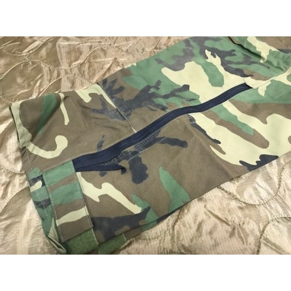 画像7: 米軍 実物官給品 ECWCS ゴアテックスパンツ ウッドランド UESD LARGE (7)