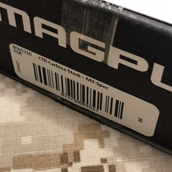 MAGPUL マグプル CTR カービンストック FDE Mil-spec - BLACK LINE