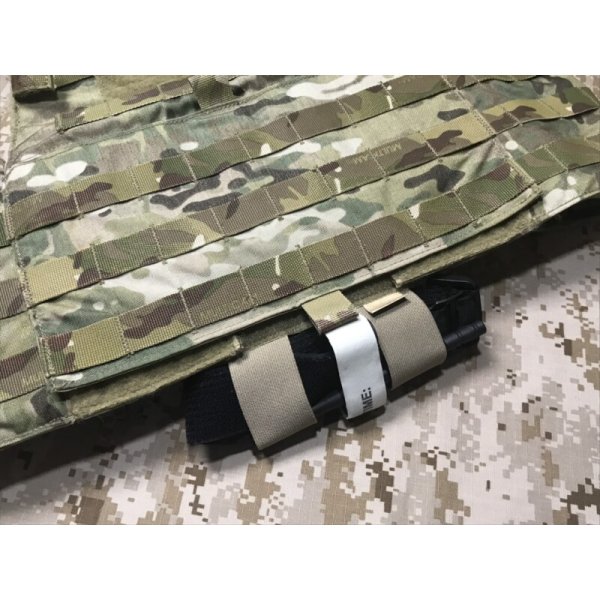 画像10: 実物 LBT-2746A ターニケットホルダー (止血帯ホルダー)  ブラック/コヨーテタン (10)