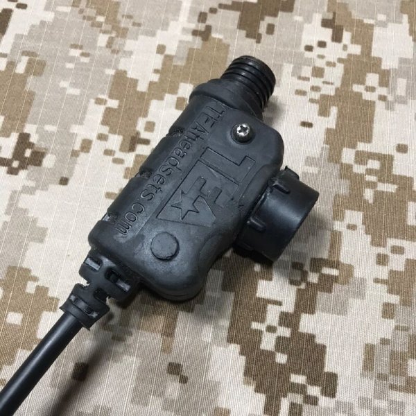 画像15: 実物 TEA MKFU94/Mk4 PRC148 PTT  防水10pin コネクター + INVISIO M3 防水10PIN セット (15)