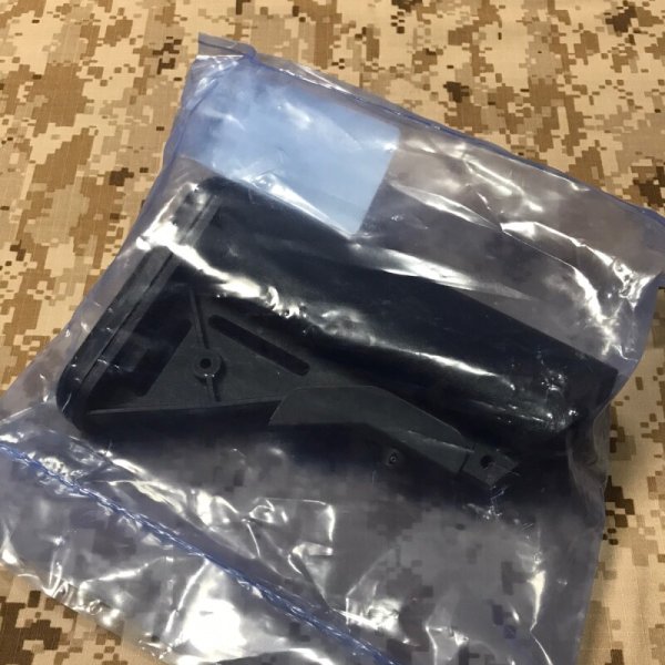 画像9: 実物官給品  B5 systems  SOPMOD ストック 黒 (クレーンストック) (9)