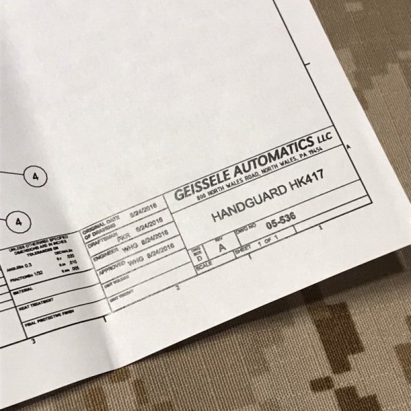 画像10: 実物 geissele SMR 14.5 HK417 CSASS G28 DDC  ハンドガード　PN:05-536S (10)