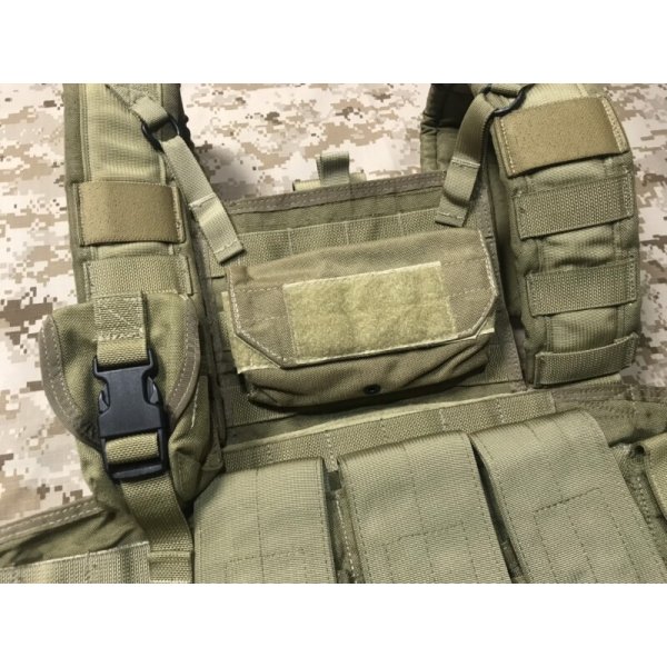 画像4: オールド 実物 EAGLE MLCS RRV ローデシアンリーコンベスト +ポーチセット  02年黒バックル (4)