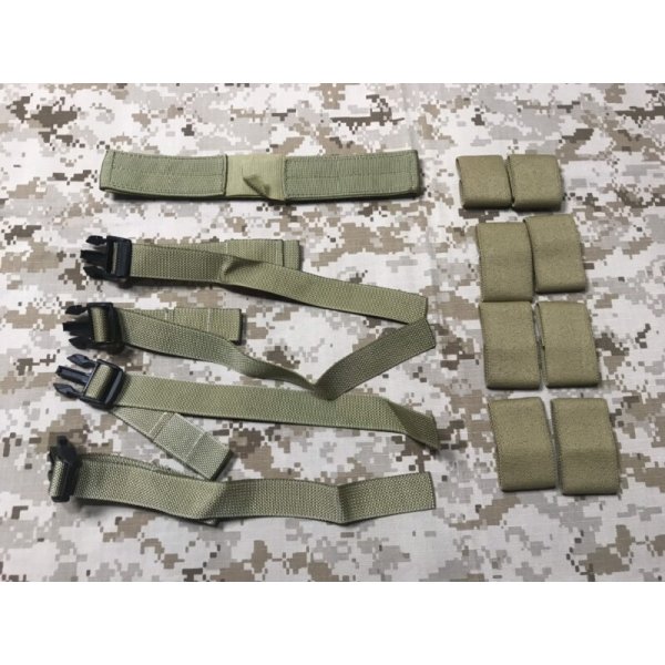 画像18: オールド 実物 EAGLE MLCS RRV ローデシアンリーコンベスト +ポーチセット  02年黒バックル (18)