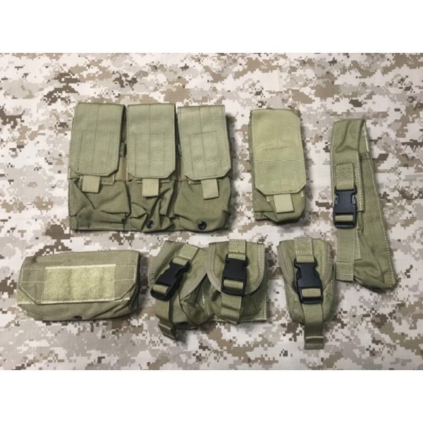 画像12: オールド 実物 EAGLE MLCS RRV ローデシアンリーコンベスト +ポーチセット  02年黒バックル (12)