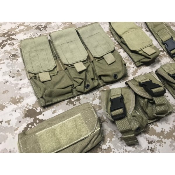 画像14: オールド 実物 EAGLE MLCS RRV ローデシアンリーコンベスト +ポーチセット  02年黒バックル (14)