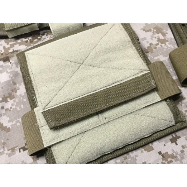 画像3: 米軍官給品 MSAPショルダーパット & プロテクターセット (ソフトアーマー入り)  カーキ (3)