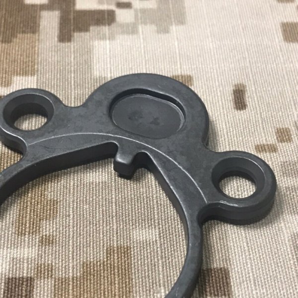 画像4: 実物 HK純正 HK416 アンビスイベル エンドプレート (ストックエンドプレート) (4)