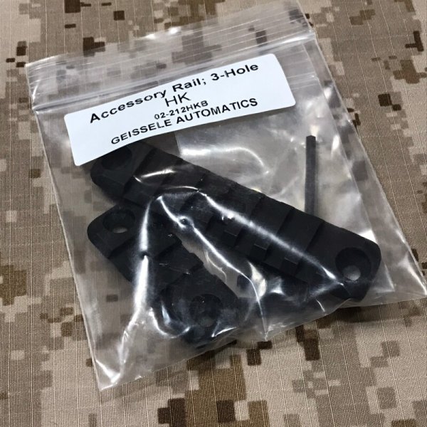 画像14: 実物 Geissele 10.5 SMR HK BLACK  (HK416, MR556) 専用レールパネル付き (14)