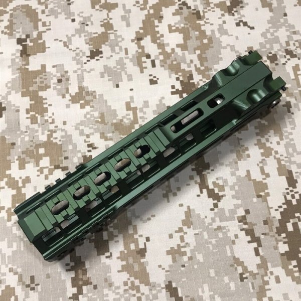 画像8: 実物 GEISSELE SMR FEDERAL MK4  10インチ  OD GREEN PN:05-430 (8)