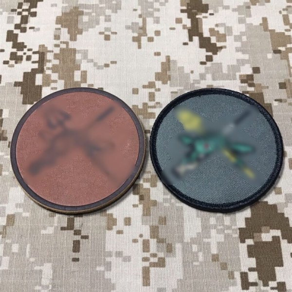 画像14: MADE IN USA  実物 NSWDG RECCE スナイパーチームパッチ セット mossy oak (87) (14)