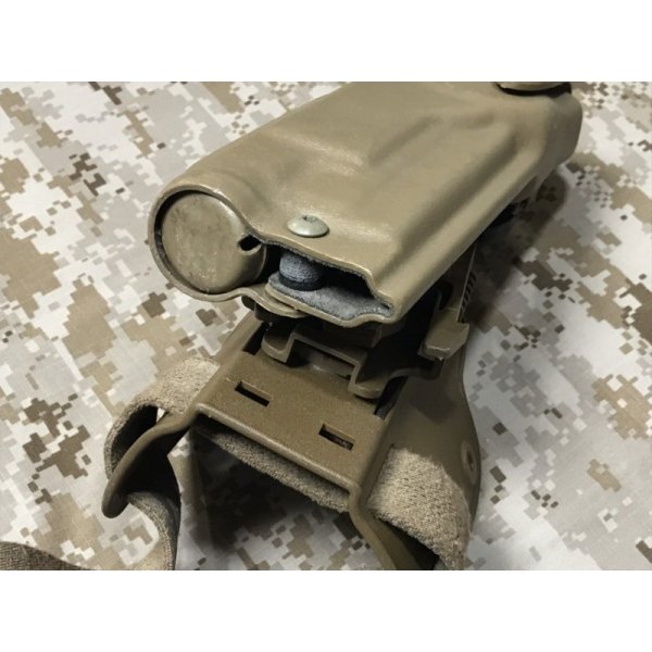 画像13: 放出品 実物 サファリランド6004 ホルスター コヨーテ COLT M1911  X200/300 (13)