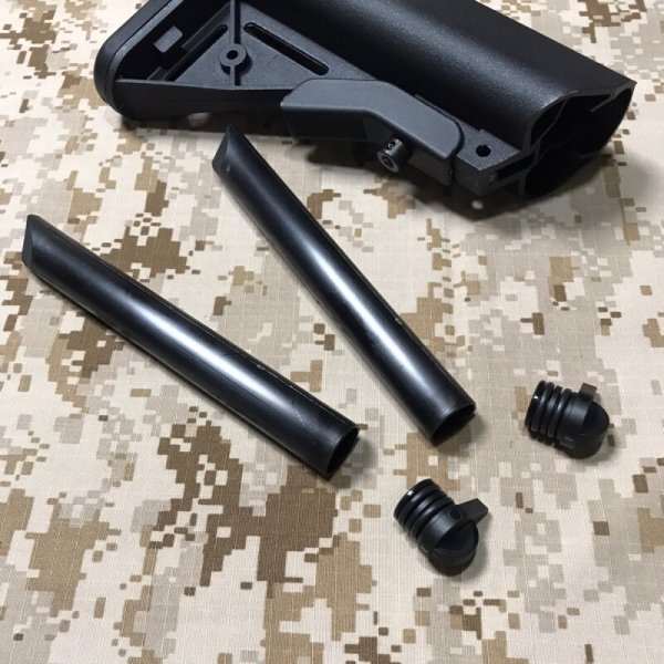 画像8: 実物官給品  B5 systems  SOPMOD ストック 黒 (クレーンストック) (8)