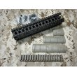 画像1: 実物 米軍官給品 daniel defense Mk18 RIS2 9.5インチ ハンドガードセット FDE  2011年 (1)