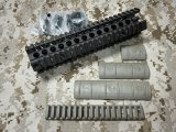 画像: 実物 米軍官給品 daniel defense Mk18 RIS2 9.5インチ ハンドガードセット FDE  2011年