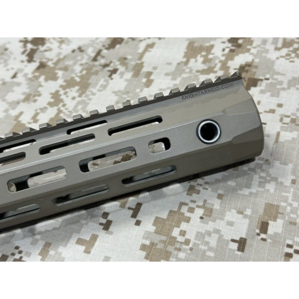 画像5: 実物 Knight's armament  ナイツ URX4  10.25inch   M-LOK   ハンドガード  FDE (5)