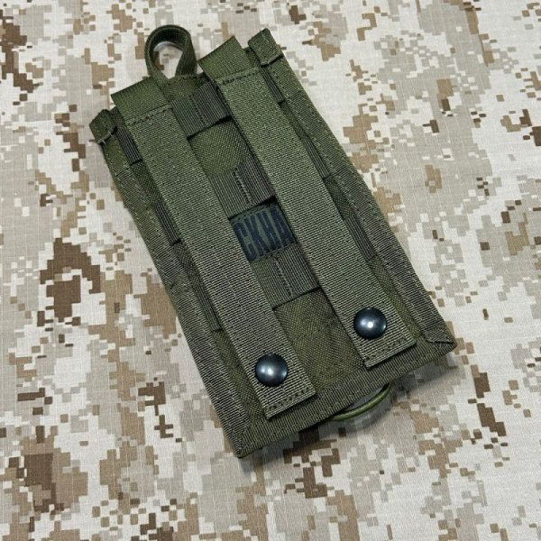 画像4: オールド 実物  BHI  PRC-148 MBITR ラジオポーチ OD (4)