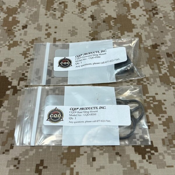 画像7: 実物 CQD スリングスイベルマウント 前後セット 未使用新品 (7)