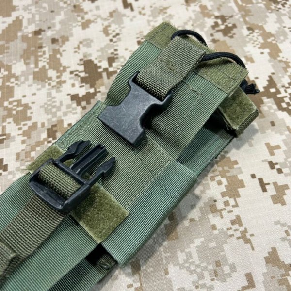 画像5: 実物 TAC-T PRC-148  MBITR ラジオポーチ オールド (5)