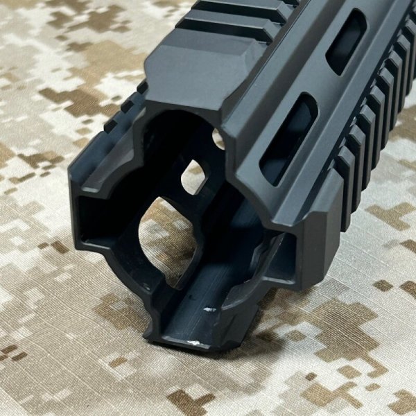 画像7: 実物 HK純正  HK416 クアッドレール(フリーフロート) 9インチ ハンドガード (7)