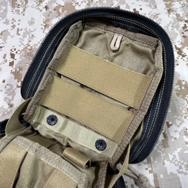 画像6: 実物官給品 EAGLE MLCS メディカルポーチ カーキ  美品 (6)