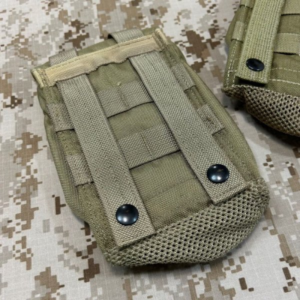 画像5: 実物官給品  EAGLE MLCS 1QT キャンティーンポーチ 黒バックル (5)