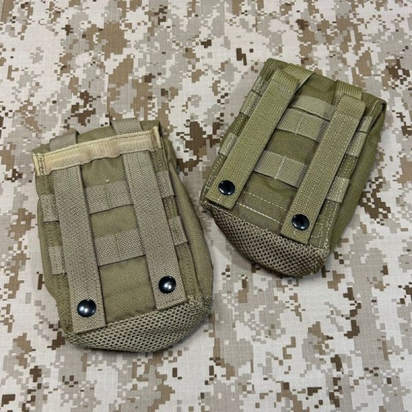 eagle製　実物　mlcs キャンティーンポーチ 実物官給品 EAGLE MLCS 1QT キャンティーンポーチ 黒バックル