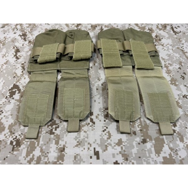 画像6: 実物官給品  EAGLE MLCS M14/SR25  308マガジン  ダブルポーチ (6)