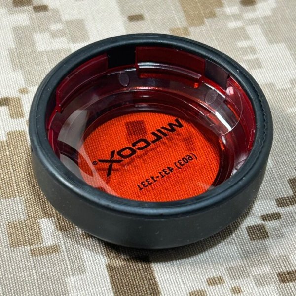 画像4: 実物 WILCOX Filter Cover Assembly (アンバーフィルター) (4)