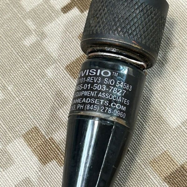 画像6: 実物 TEA MKFU94/Mk4 PRC148 PTT  防水10pin コネクター + INVISIO M3 防水10PIN セット (6)